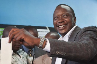 Kenya : Uhuru Kenyatta remporte la présidentielle au premier tour !